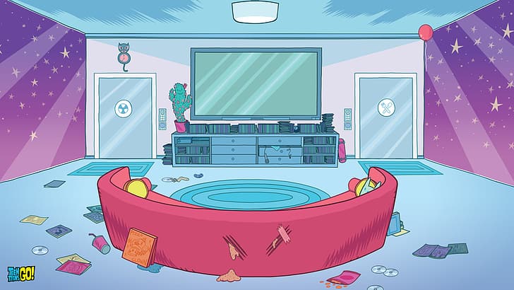 Teen Titans, Cartoon Network, HD wallpaper