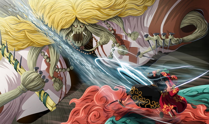 Hd Wallpaper Anime One Piece Basil Hawkins Zoro Roronoa
