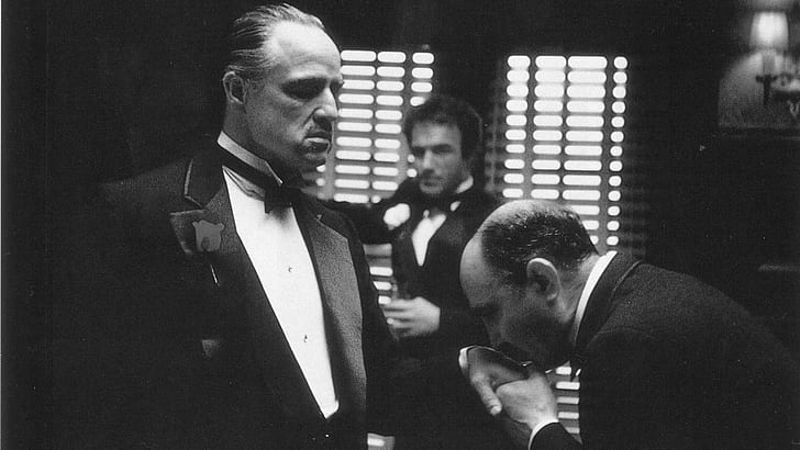the godfather film stills marlon brando mafia, men, adult, business