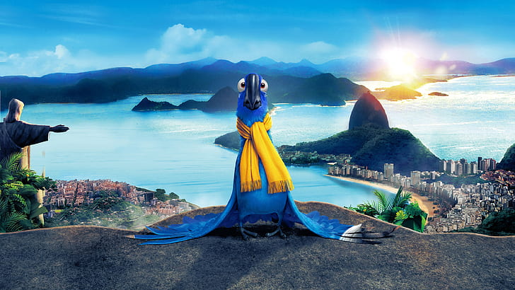 Movie, Rio, Blu (Rio), Rio (Movie), HD wallpaper