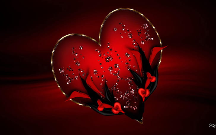 Lovely Heart Wallpaper 05 2560×1600
