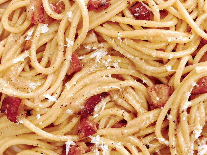 Food, Pasta, Spaghetti, HD wallpaper