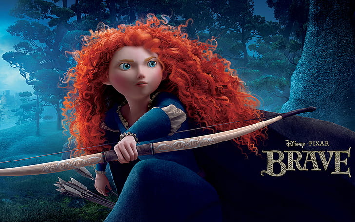 Disney Pixar Brave, HD wallpaper
