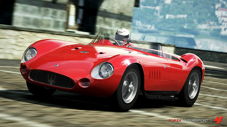 Forza Motorsport, Forza Motorsport 4, car, video games, Maserati, HD wallpaper