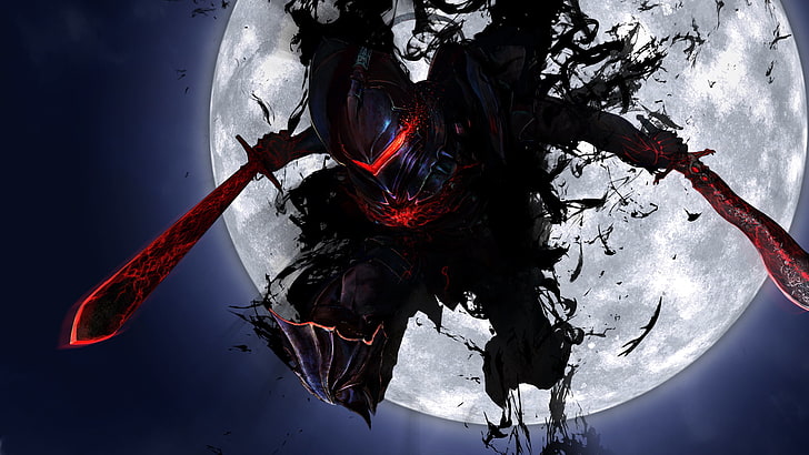 HD wallpaper: assassin wallpaper, Blood Bourne character holding blades,  anime | Wallpaper Flare