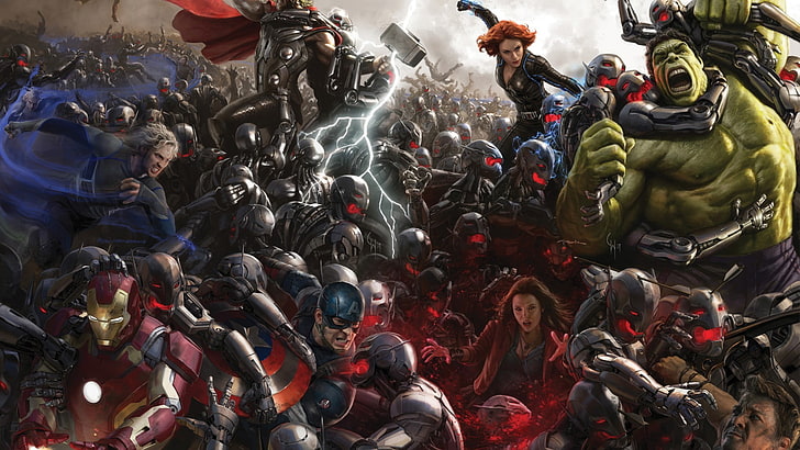 Marvel Avengers wallpaper, Avengers: Age of Ultron, The Avengers, HD wallpaper