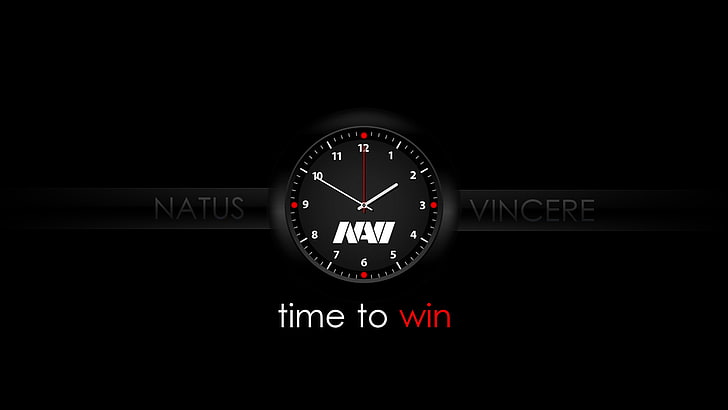 Natus Vincere watch, Black, Time, NaVi, ESports, Natus vicere