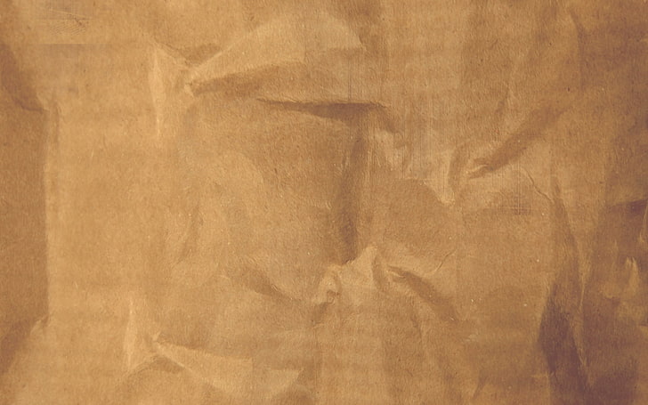 brown cloth, paper, surface, crushed, backgrounds, textured, crumpled