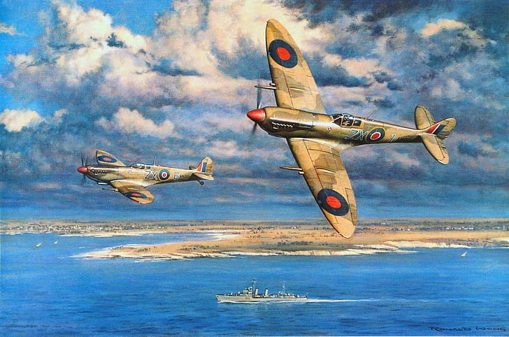 world war ii military aircraft military aircraft airplane spitfire supermarine spitfire royal airforce