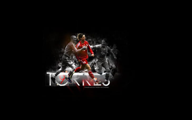 Fernando Torres playing, game, football, player, HD wallpaper