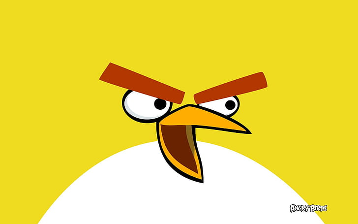 HD wallpaper: Yellow Bird in Angry Birds, games | Wallpaper Flare