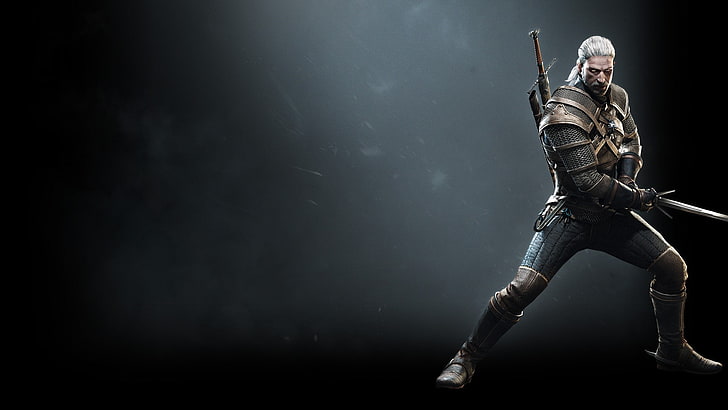The Witcher swordsman digital wallpaper, Geralt of Rivia, The Witcher 3: Wild Hunt