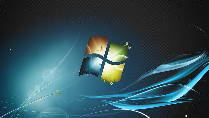 windows 7 logo design 1920x1080  Technology Windows HD Art