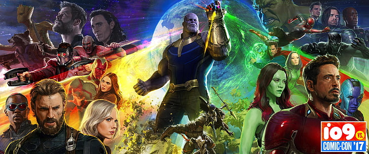 Marvel Infinity Wars digital wallpaper, The Avengers, Avengers: Infinity war, HD wallpaper