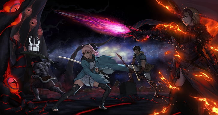 Fate Series, Fate/Grand Order, Arash (Fate/Prototype), Archer (Fate/Grand Order), HD wallpaper