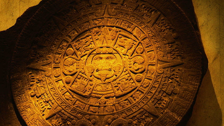 Aztec Calendar, 2012, mexico, shadow, myserious, ancient, nature and landscapes, HD wallpaper