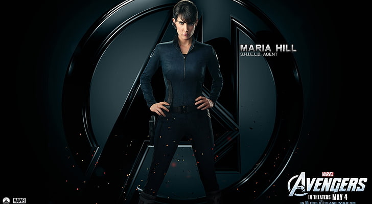 The Avengers Maria Hill, Maria Hill, Movies, 2012, one person, HD wallpaper