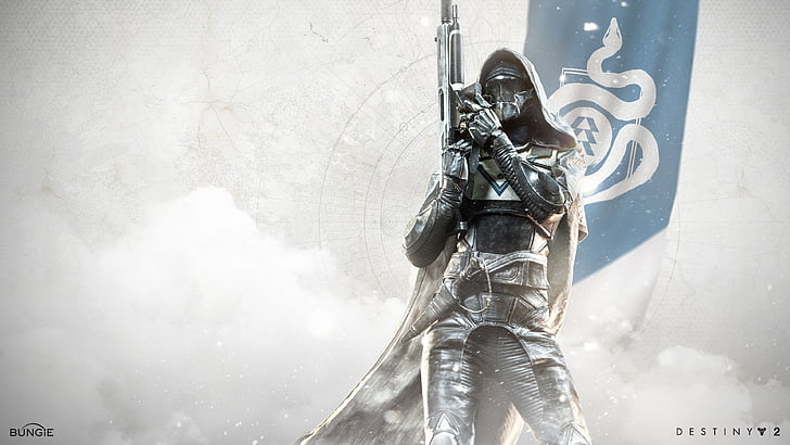 Destiny 2 character poster, Hunter, 4K