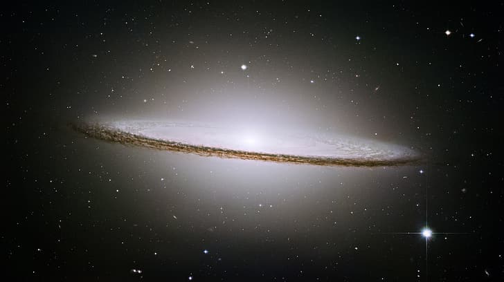 Hubble, Galaxy, Sombrero Galaxy, M 104, HD wallpaper