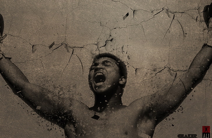 Muhammad Ali, boxing champion wallpaper, Sports, chaker design, HD wallpaper