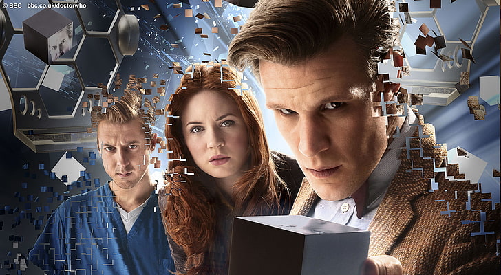 Doctor Who, Matt Smith, Karen Gillan, tv series, BBC, science fiction, HD wallpaper