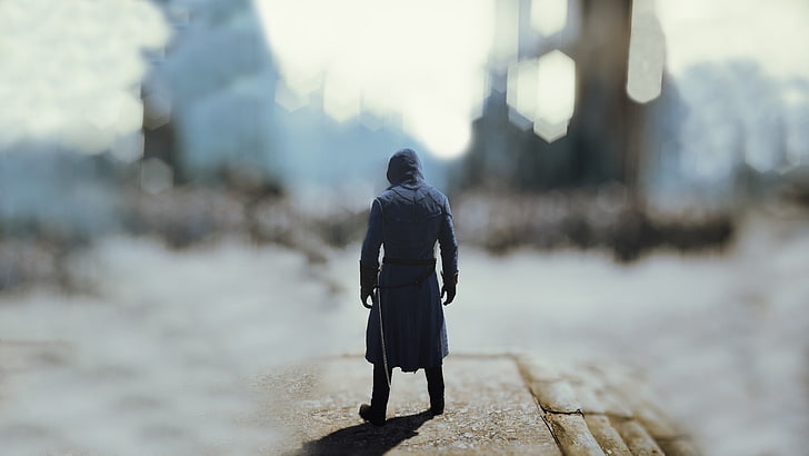 black jacket, video games, Assassin's Creed:  Unity, one person