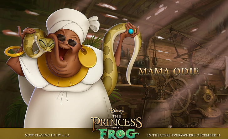 Princess And The Frog Mama Odie, Disney The Princess and the Frog wallpaper