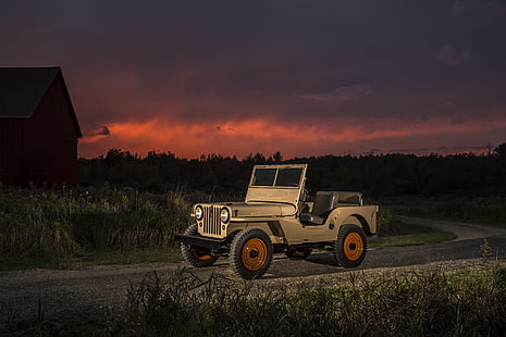 Hd Wallpaper 1945 49 4x4 Cj 2a Jeep Military Overland Suv Willys Wallpaper Flare