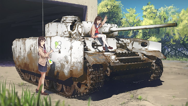 Anime Tanks Wallpapers - Wallpaper Cave