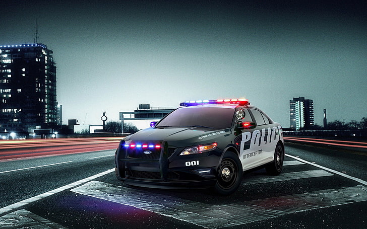cars ford taurus police interceptor 1920x1200  Cars Ford HD Art, HD wallpaper