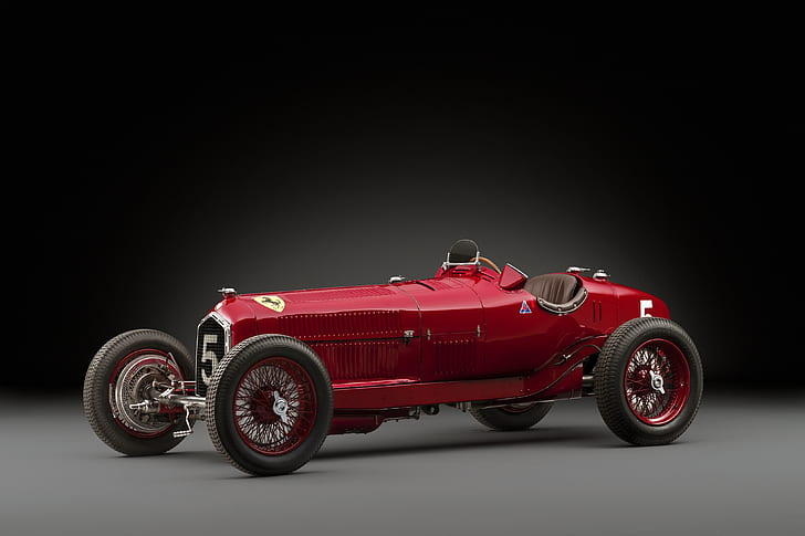 Spokes, Alfa Romeo, Classic, Scuderia Ferrari, 1932, Grand Prix, HD wallpaper