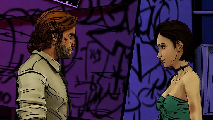 The Wolf Among Us, video games, Telltale Games