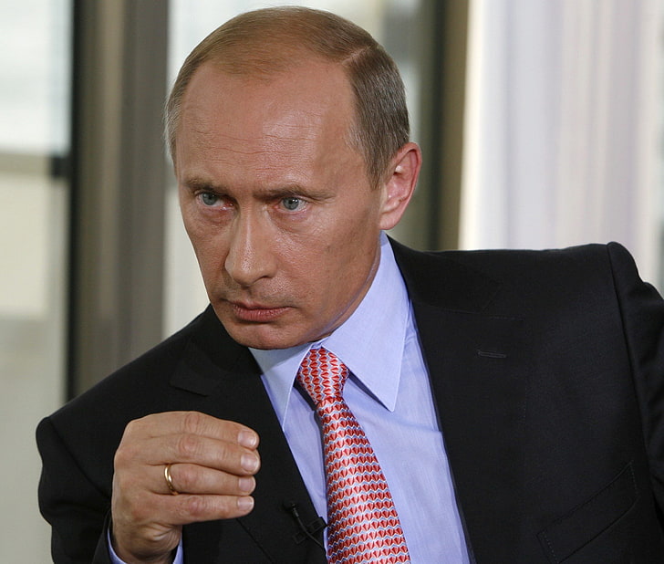 Vladimir Putin, look, President, Prime Minister, businessman, HD wallpaper