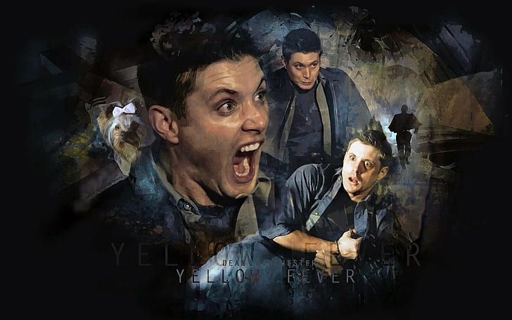 HD wallpaper Jensen Ackles the series actor Supernatural Dean  Winchester  Wallpaper Flare