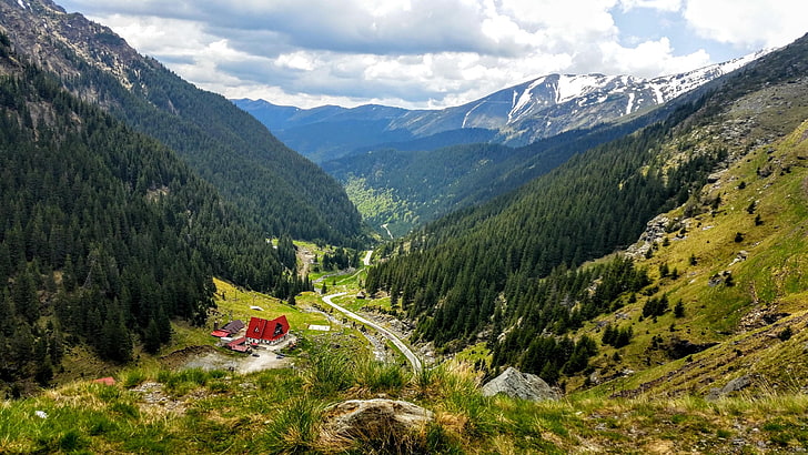 mountain village, transylvania, transylvanian alps, europe