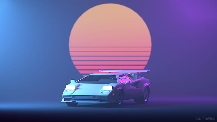 Download Aesthetic 4K Car in Dark Abstract Background on iPhone Wallpaper |  Wallpapers.com