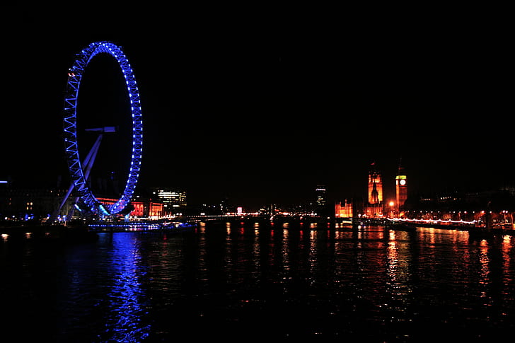 London, London Eye, HD wallpaper