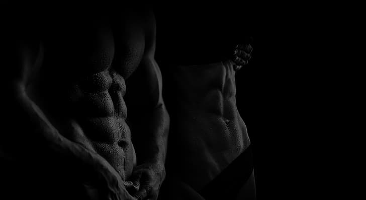 exercising, Body Art, Bodybuilder, bodybuilding, Men in Black, HD wallpaper