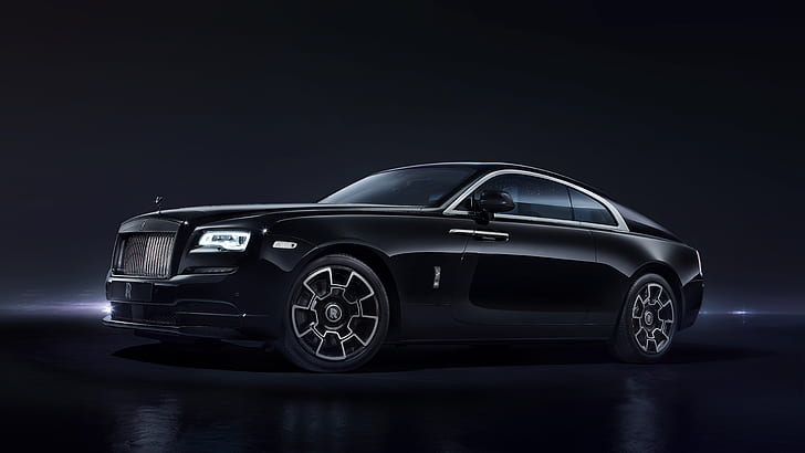 Rolls Royce Wraith Black Badge Geneva 2016, HD wallpaper