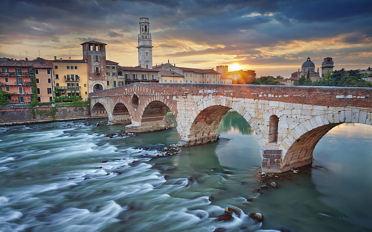 Verona, Italy, HD wallpaper