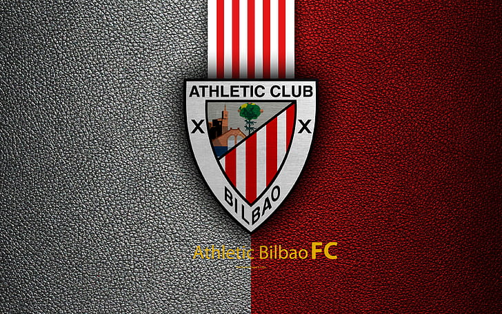 Soccer, Athletic Bilbao, Emblem, Logo, HD wallpaper