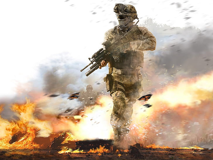 advanced Warfare, black ops, call of duty, ghost, modern warfare, HD wallpaper
