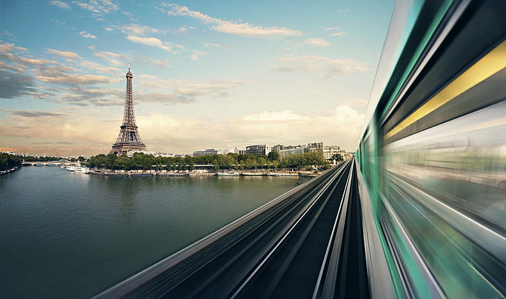 vehicle, Paris, Eiffel Tower, HD wallpaper