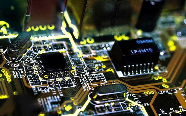 motherboards, hardware, circuitry, circuit boards, microchip, HD wallpaper