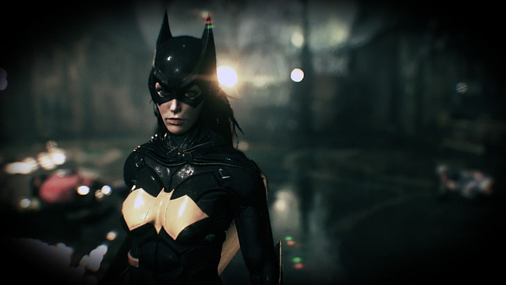 Batman: Arkham Knight, Gamer, Warner Brothers, Batgirl, video games, HD wallpaper