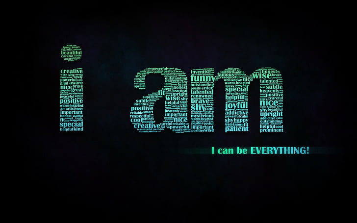 Quote, I Am, Font