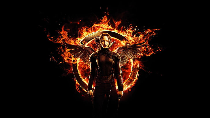 The Hunger Games, The Hunger Games: Mockingjay - Part 1, Fire, HD wallpaper