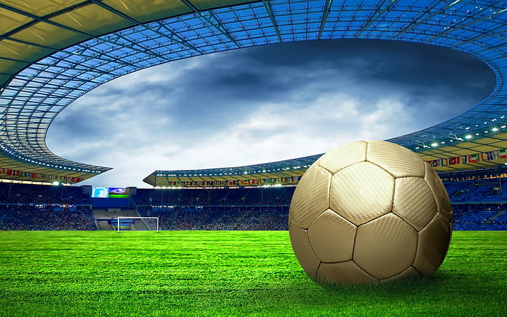 1366x768px | free download | HD wallpaper: football backgrounds for  widescreen, soccer, grass, team sport | Wallpaper Flare
