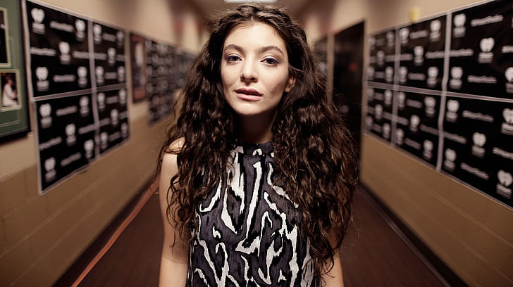 Lorde, Yellow Flicker Beat, American Music Awards, HD wallpaper