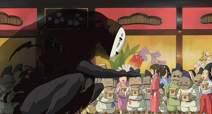 Studio Ghibli, Spirited Away, anime, creativity, art and craft, HD wallpaper